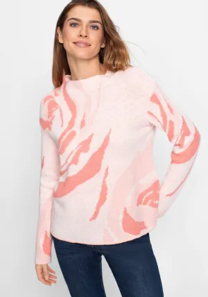 Abstract Rose Pullover