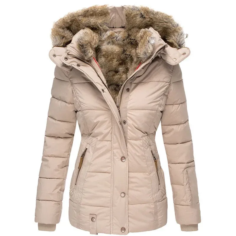 Belén - Warm Fur-Lined Winter Coat