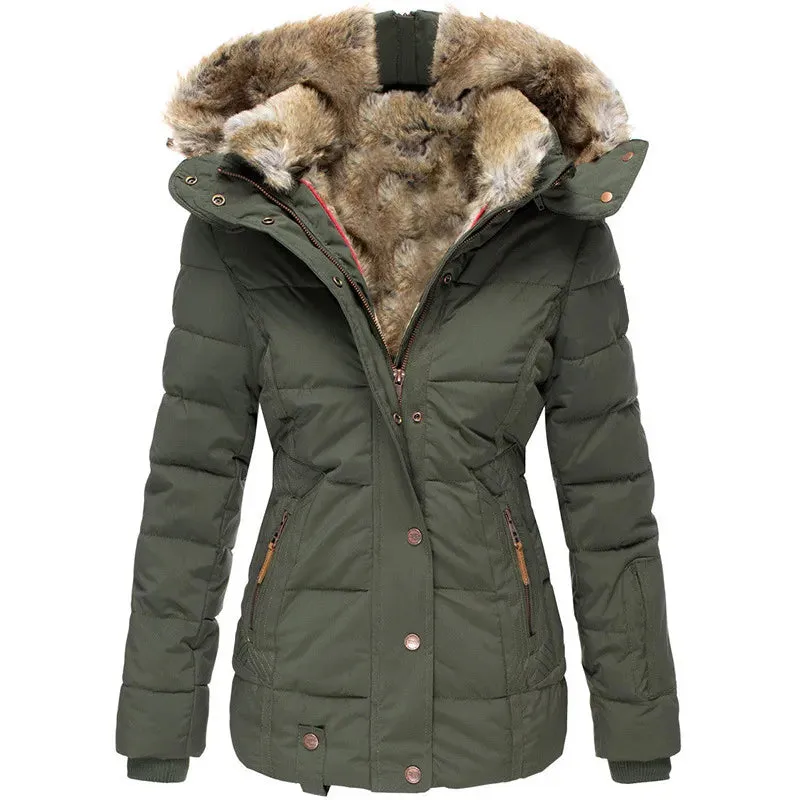 Belén - Warm Fur-Lined Winter Coat