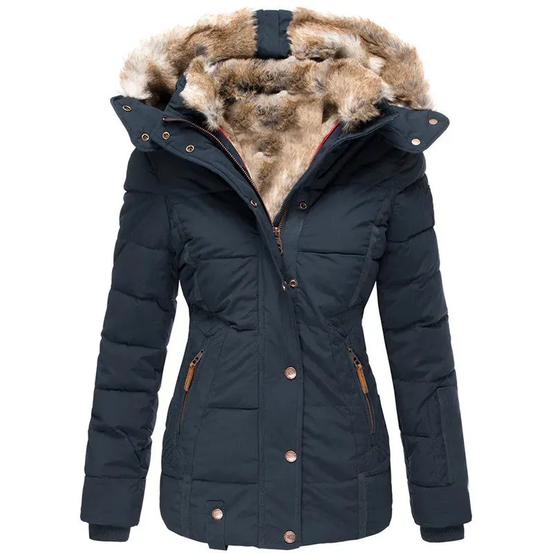 Belén - Warm Fur-Lined Winter Coat