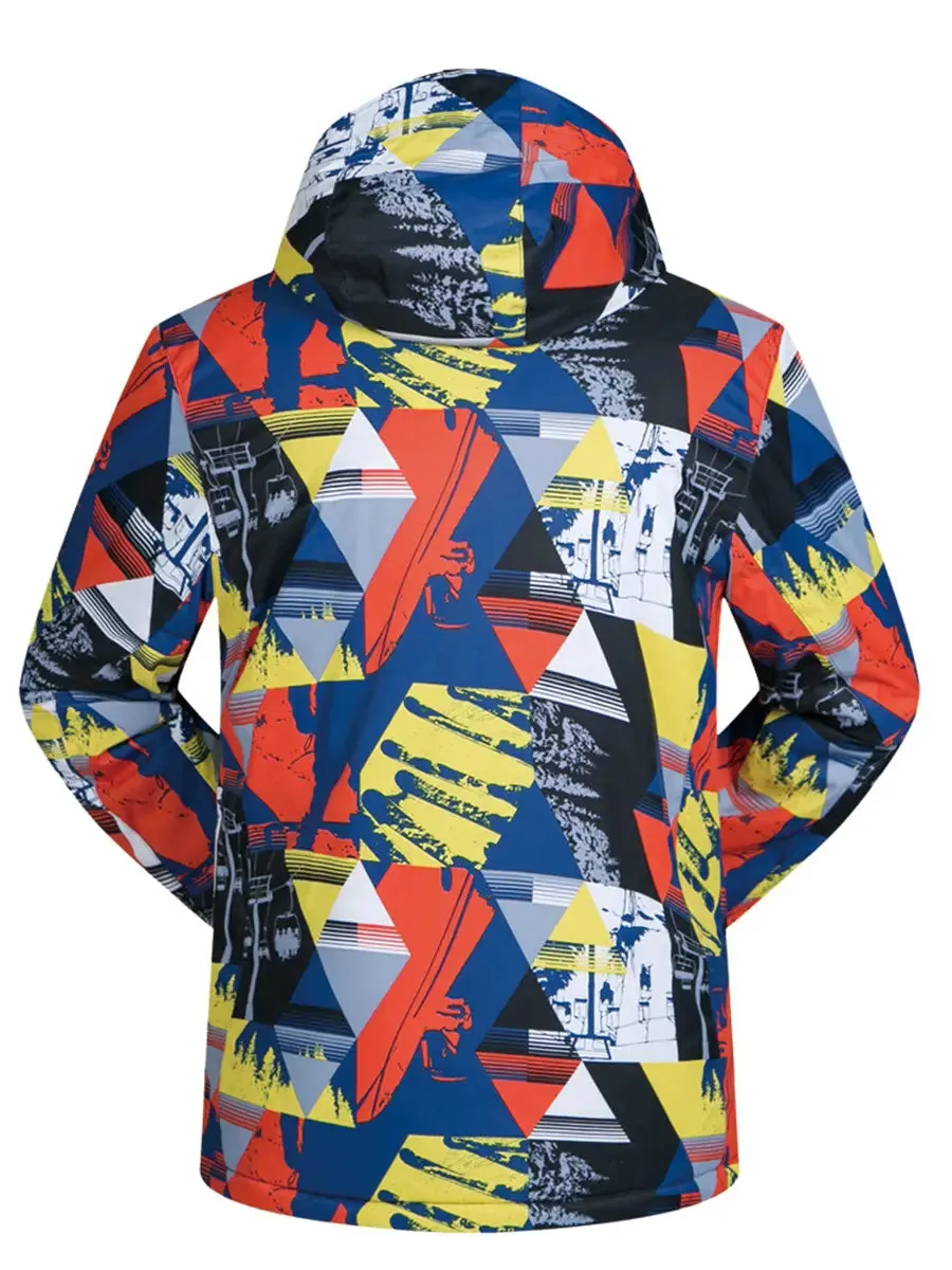 Breathable Men Snow Ski Insulated Jacket