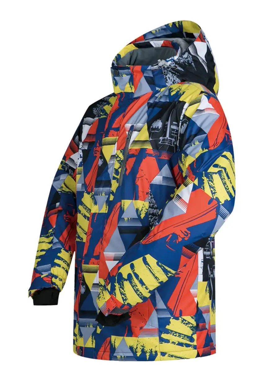 Breathable Men Snow Ski Insulated Jacket