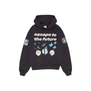 Broken Planet Escape To The Future Hoodie Black