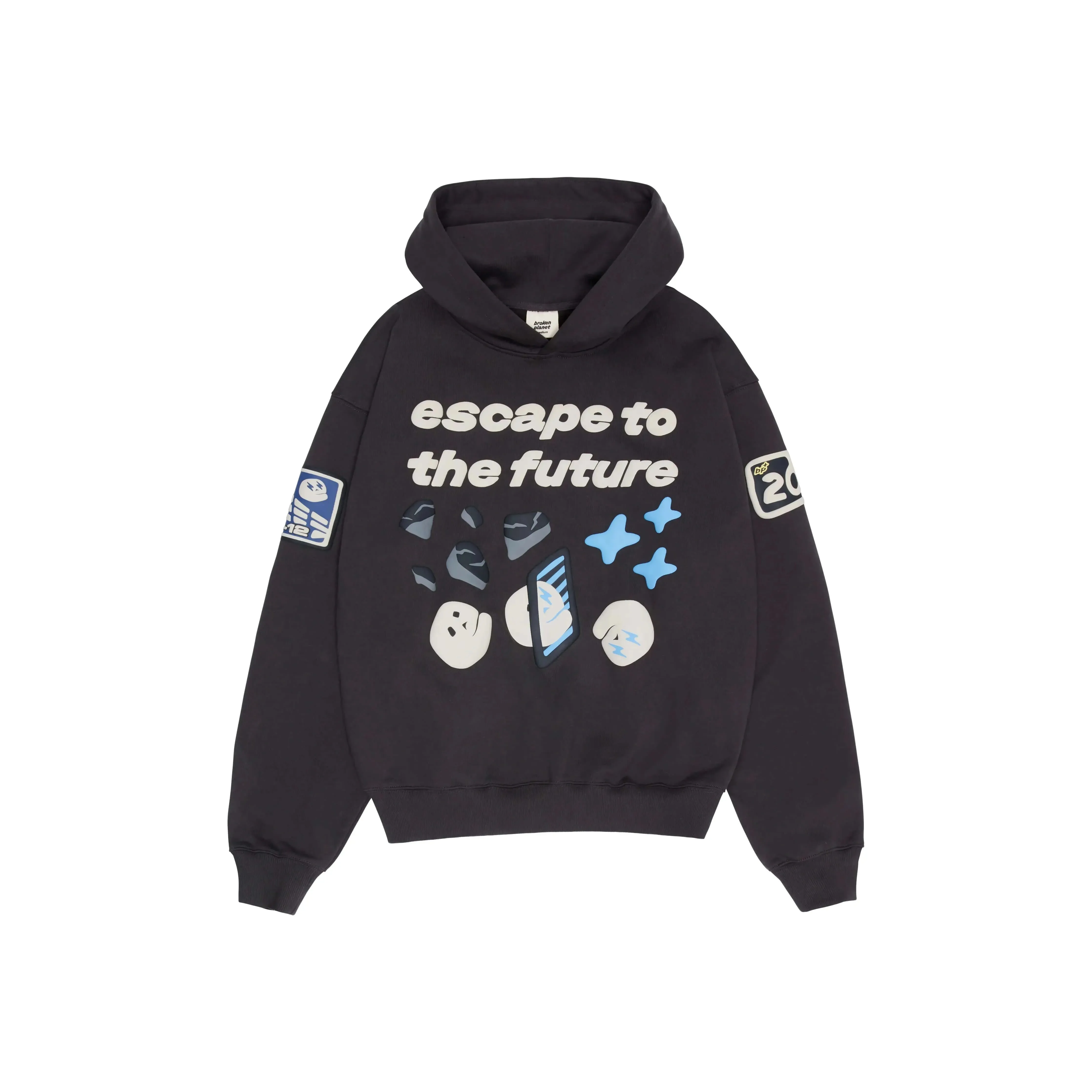 Broken Planet Escape To The Future Hoodie Black