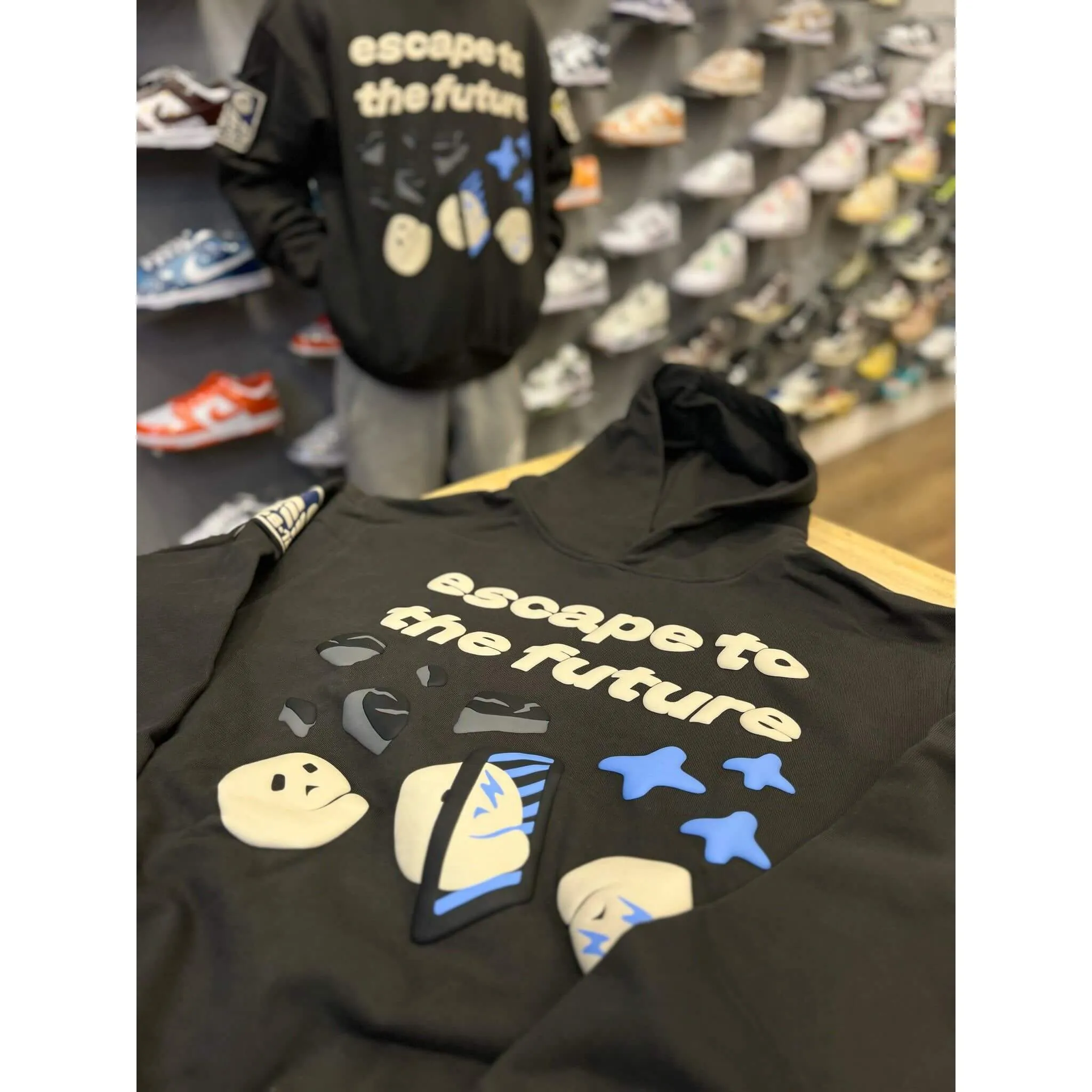 Broken Planet Escape To The Future Hoodie Black