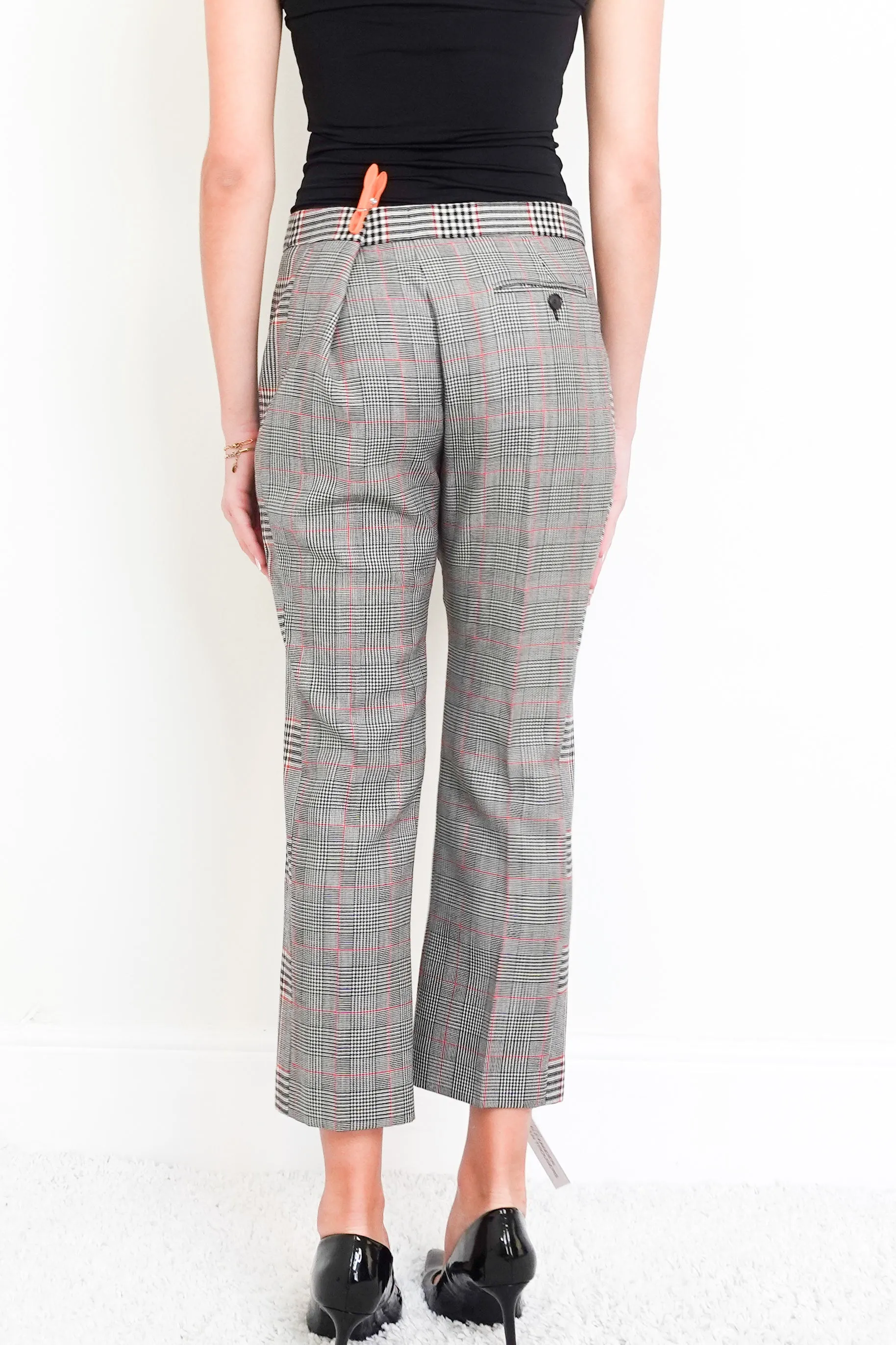 Checkered trousers RRP £690