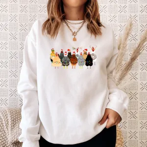 Chicken Santas Crewneck