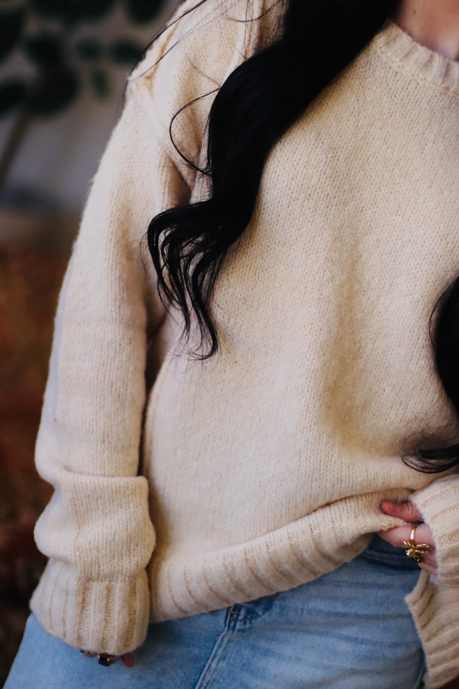 Cori Cream Sweater