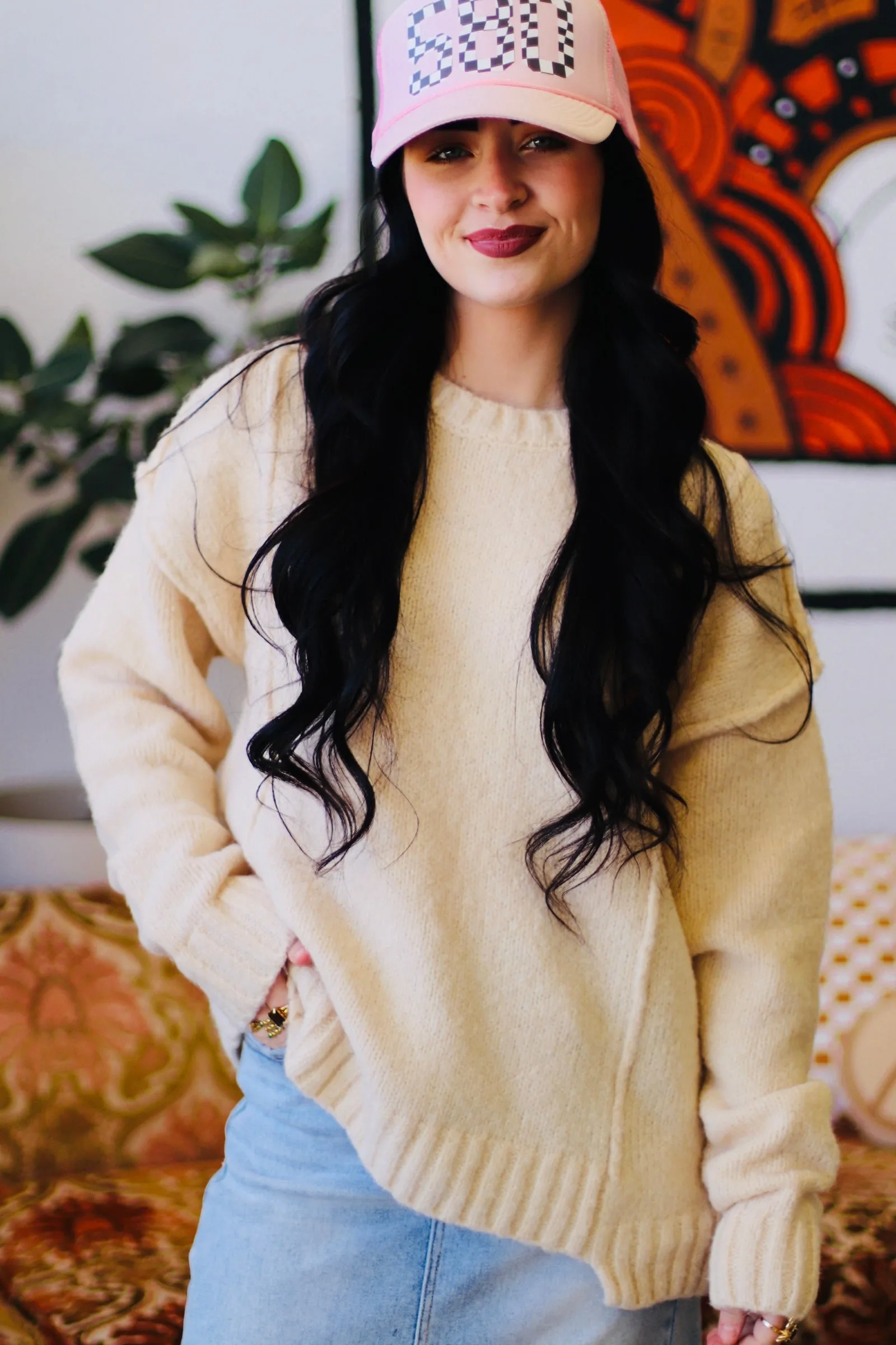 Cori Cream Sweater