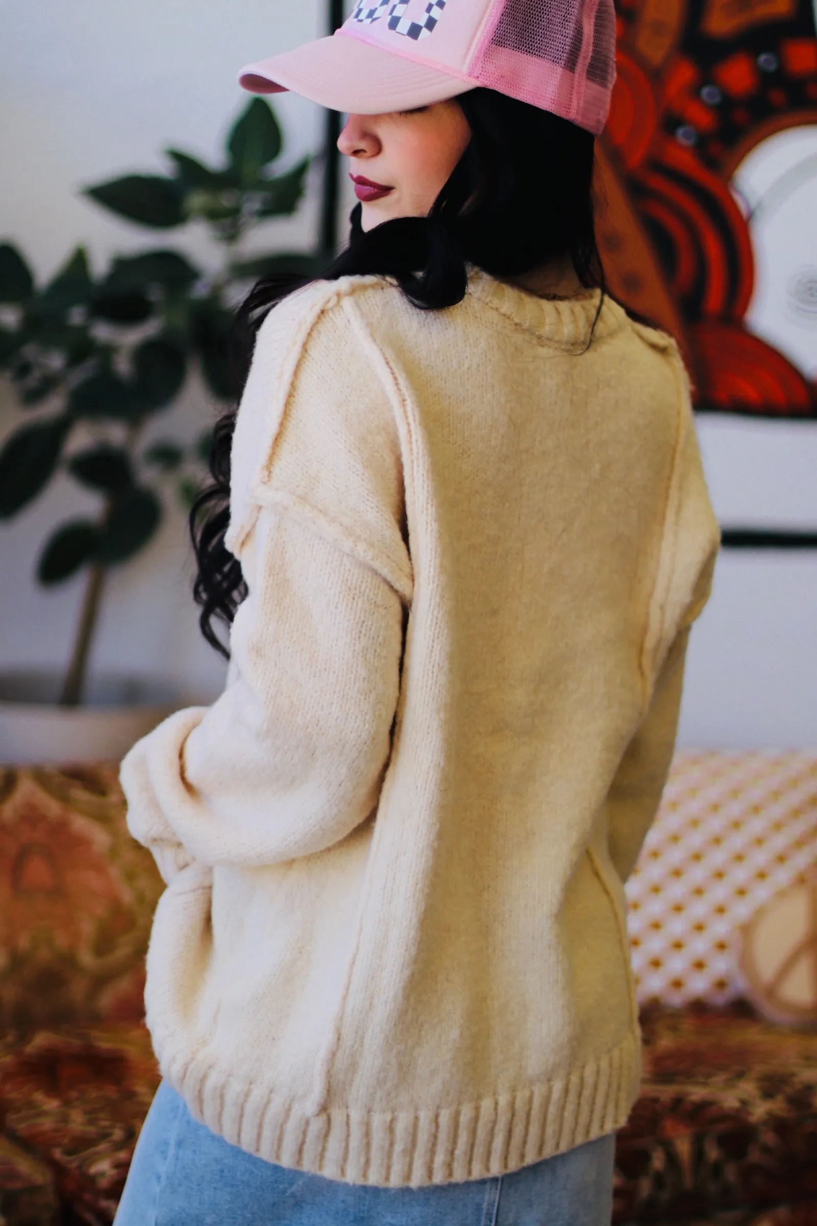 Cori Cream Sweater