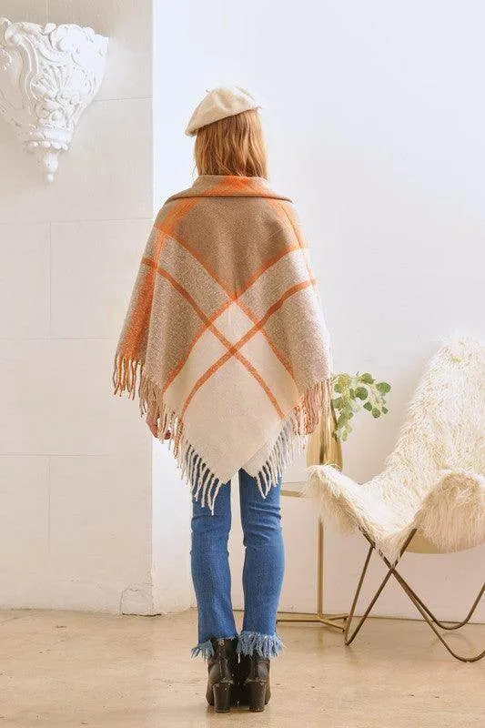 Diana Xl Pattern Checker Scarf
