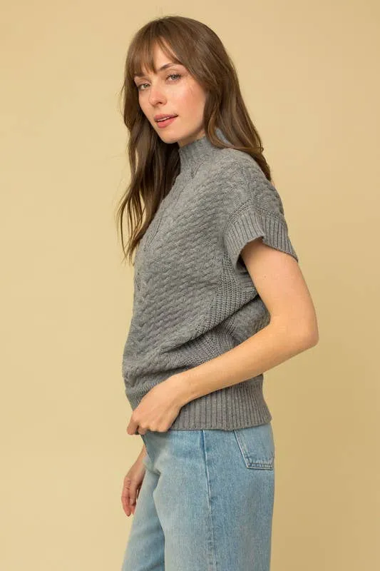Drop Shoulder Sweater Top