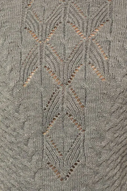 Drop Shoulder Sweater Top