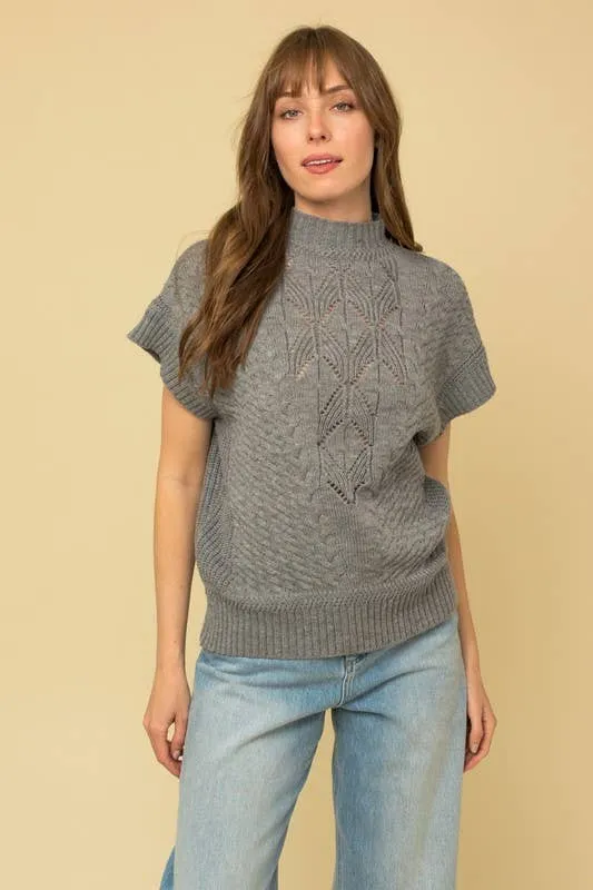 Drop Shoulder Sweater Top