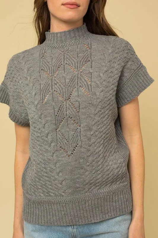 Drop Shoulder Sweater Top