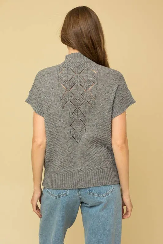 Drop Shoulder Sweater Top