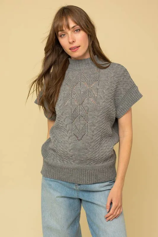 Drop Shoulder Sweater Top