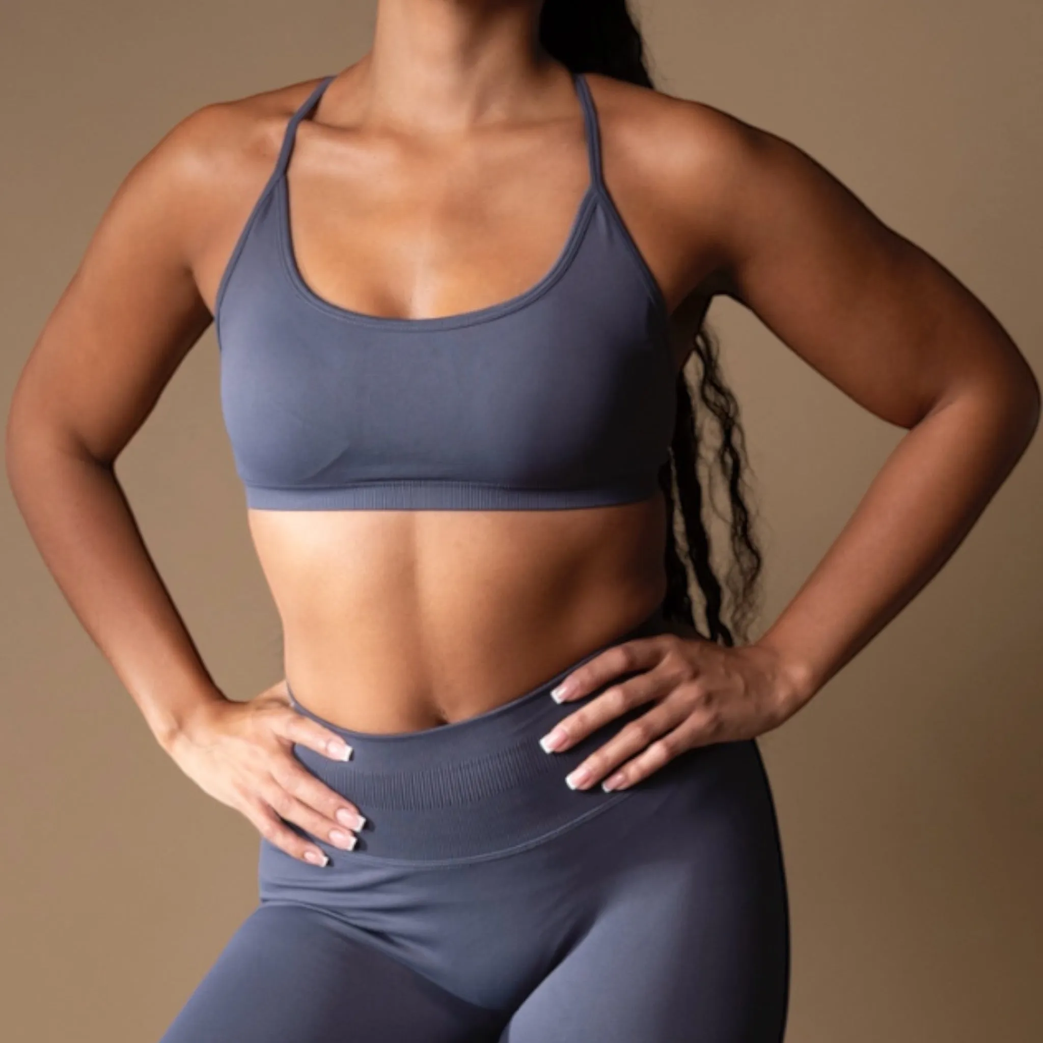 everyday sports bra rhino grey