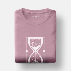 Explore More Unisex Travel Half Sleeve T-Shirt