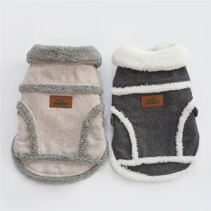 Furry Warm Dog Coat