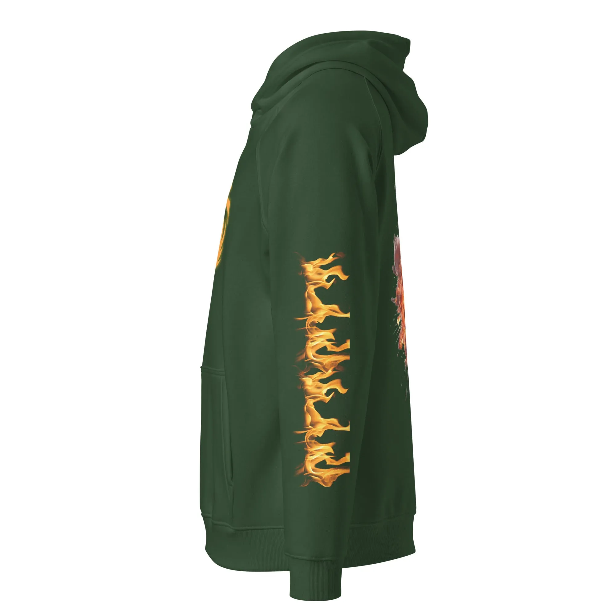 Hell Vibes Unisex Hoodie - Bold, Sustainable, and Full of Fire