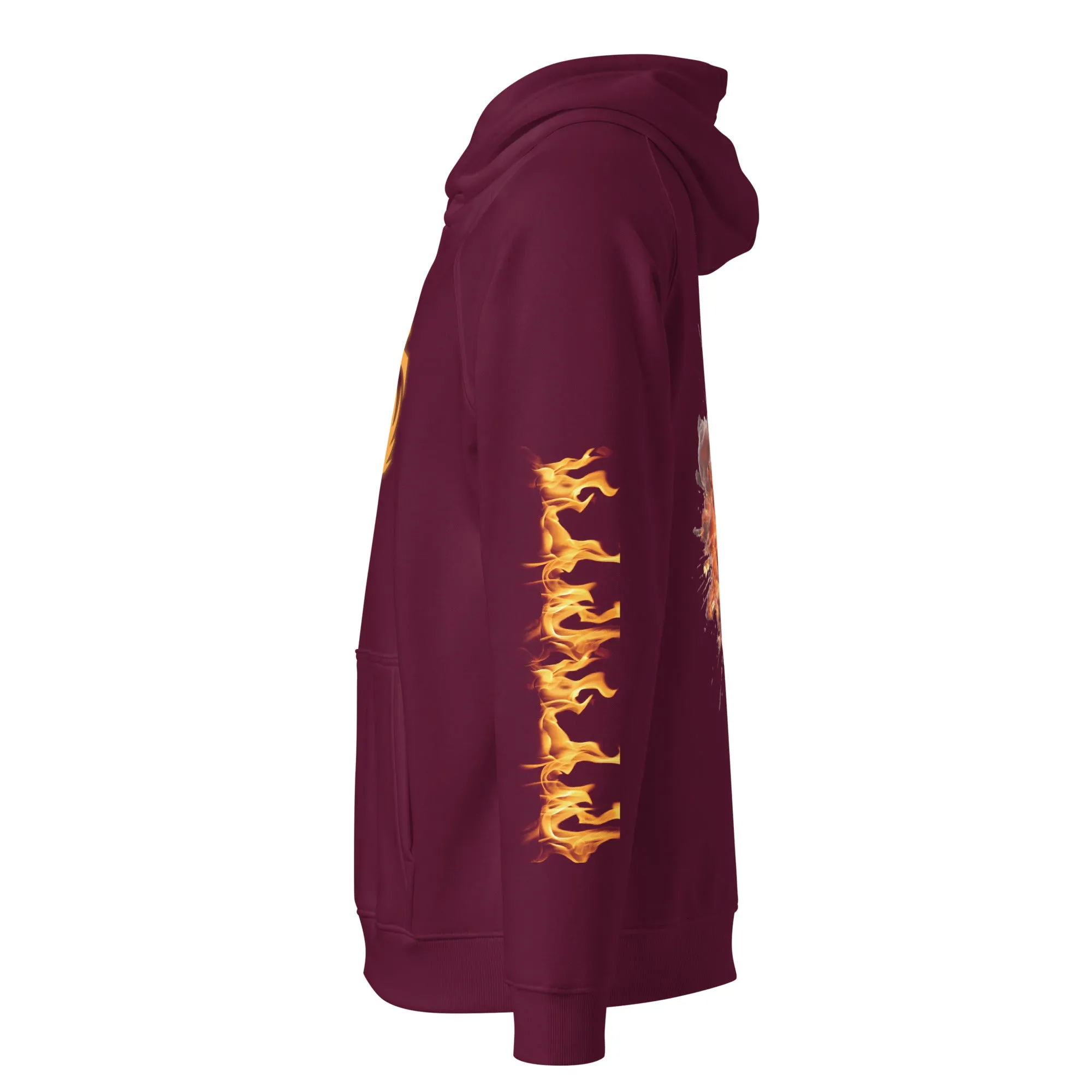 Hell Vibes Unisex Hoodie - Bold, Sustainable, and Full of Fire