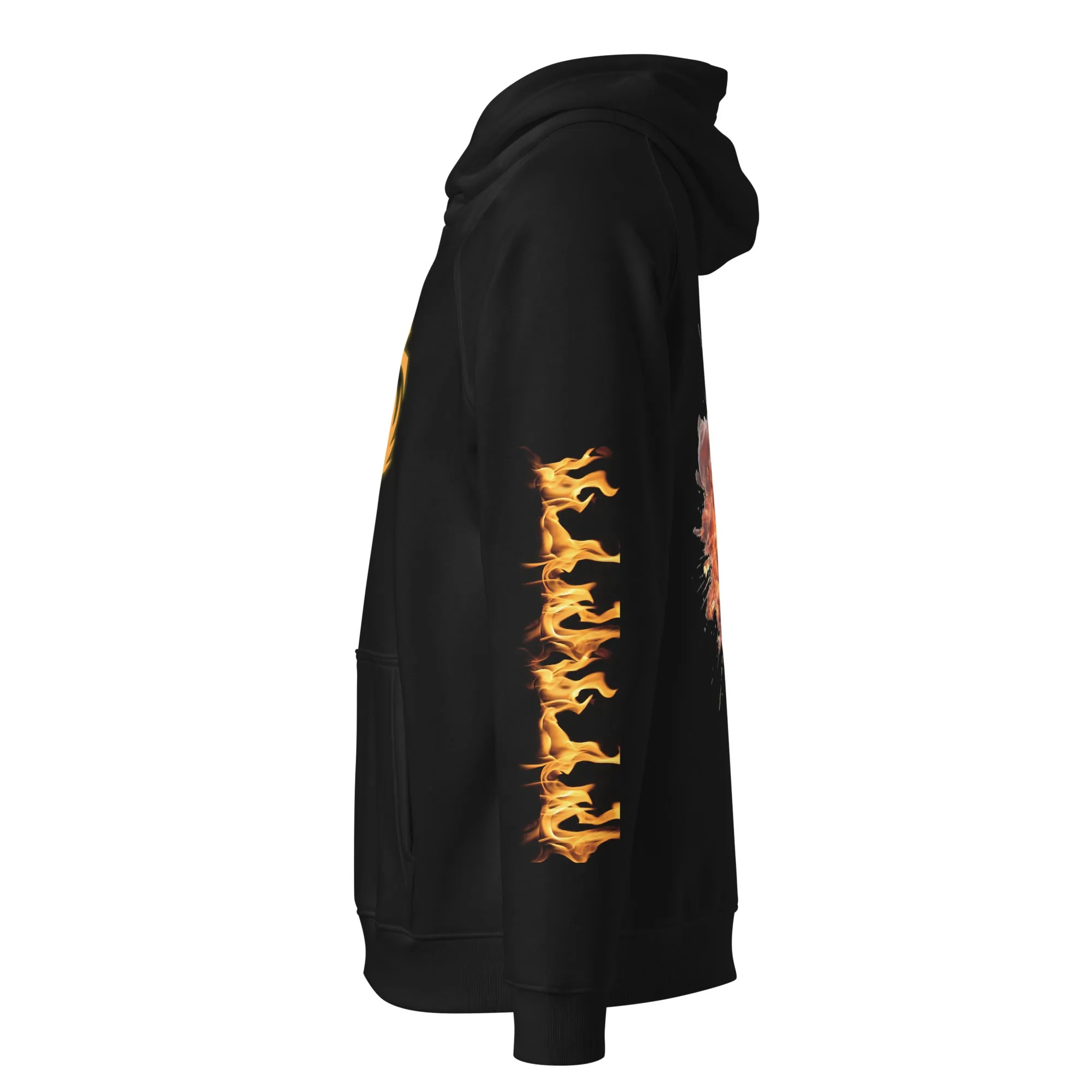 Hell Vibes Unisex Hoodie - Bold, Sustainable, and Full of Fire