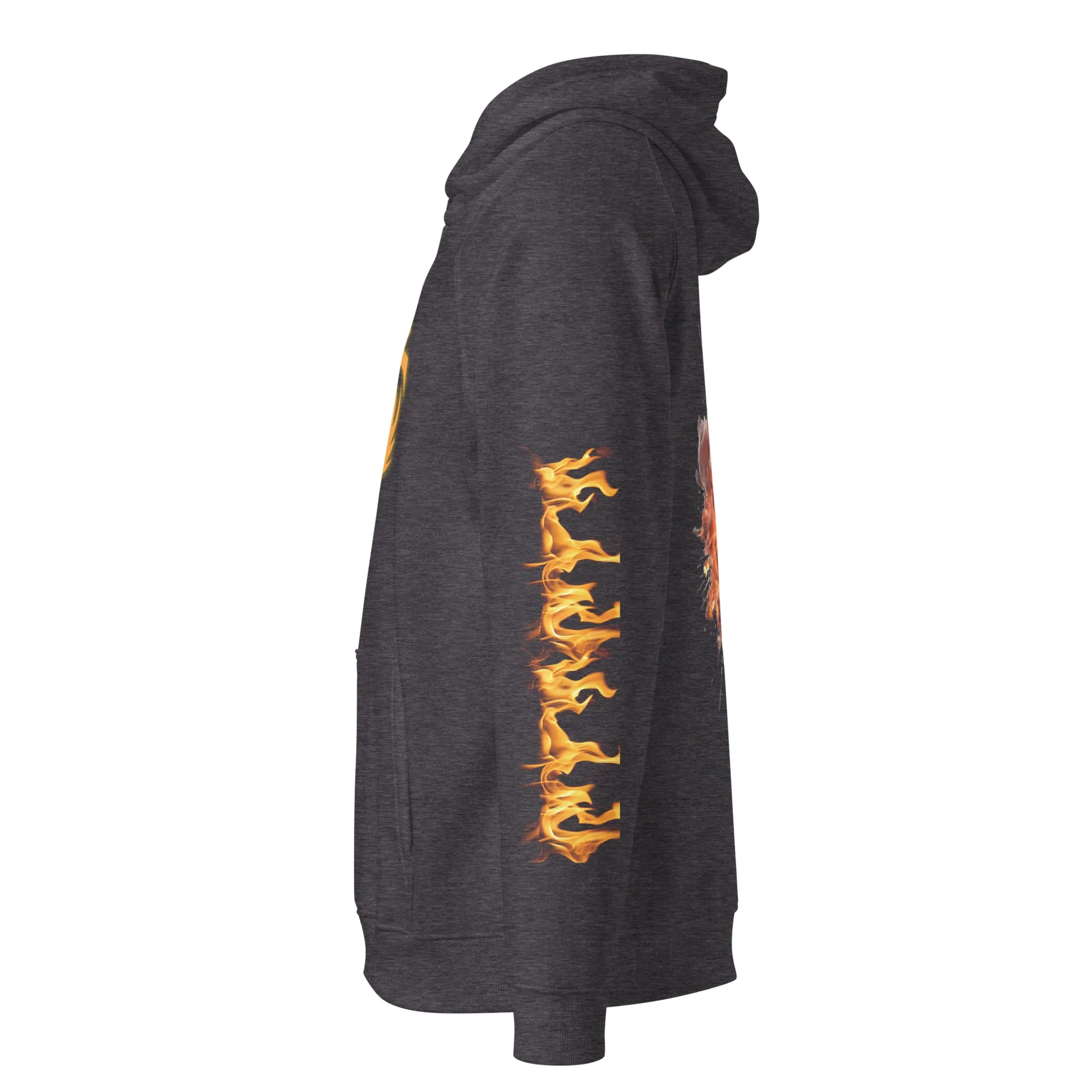 Hell Vibes Unisex Hoodie - Bold, Sustainable, and Full of Fire