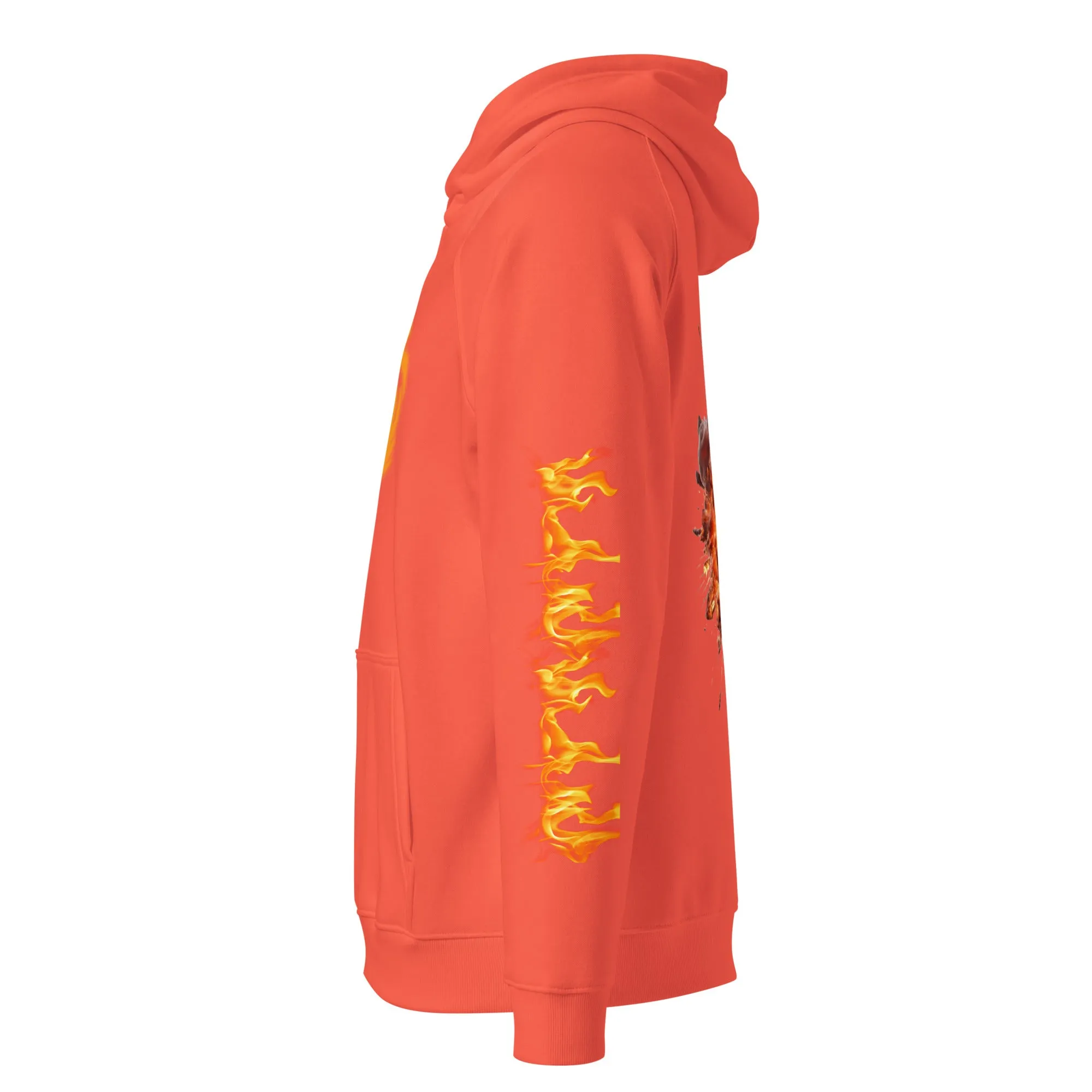 Hell Vibes Unisex Hoodie - Bold, Sustainable, and Full of Fire