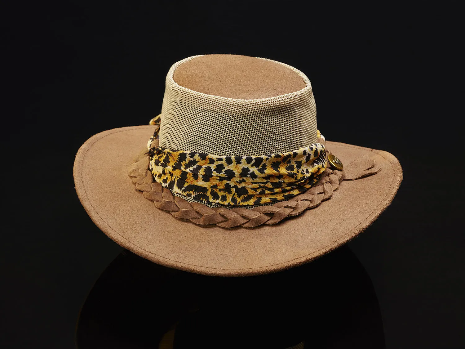 Indiana - Mesh with detachable Scarf
