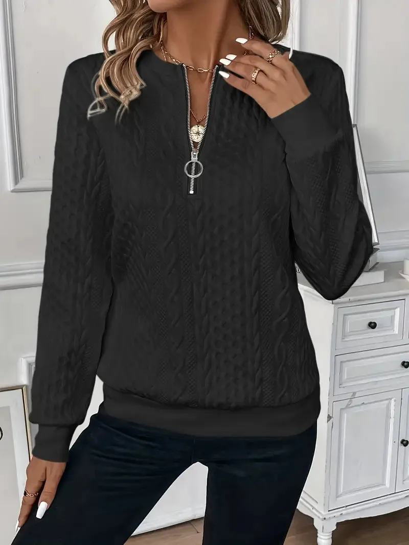 Louisa™ Cozy Zip Sweater