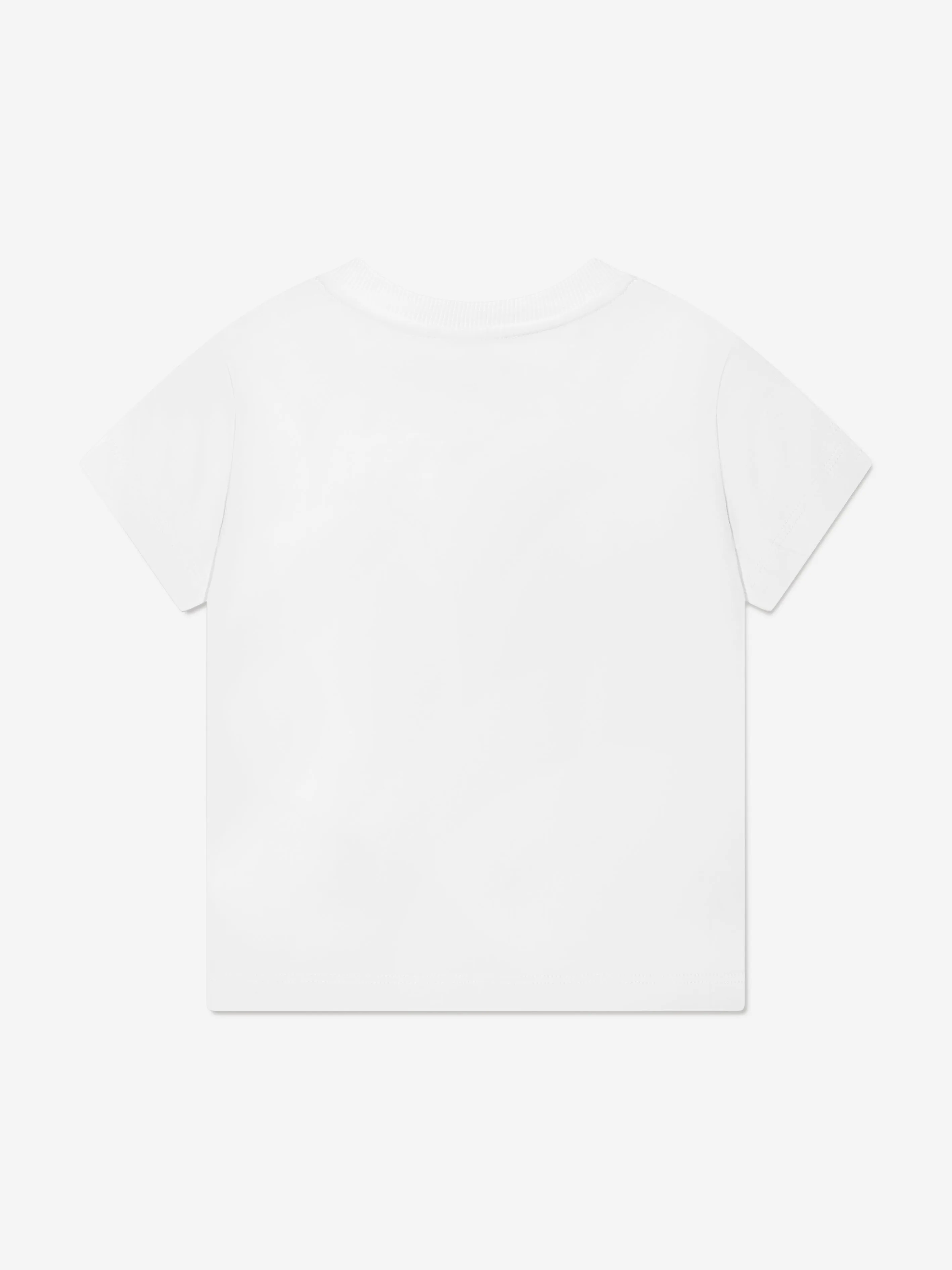 Moschino Boys Teddy Sailor Logo T-Shirt in White