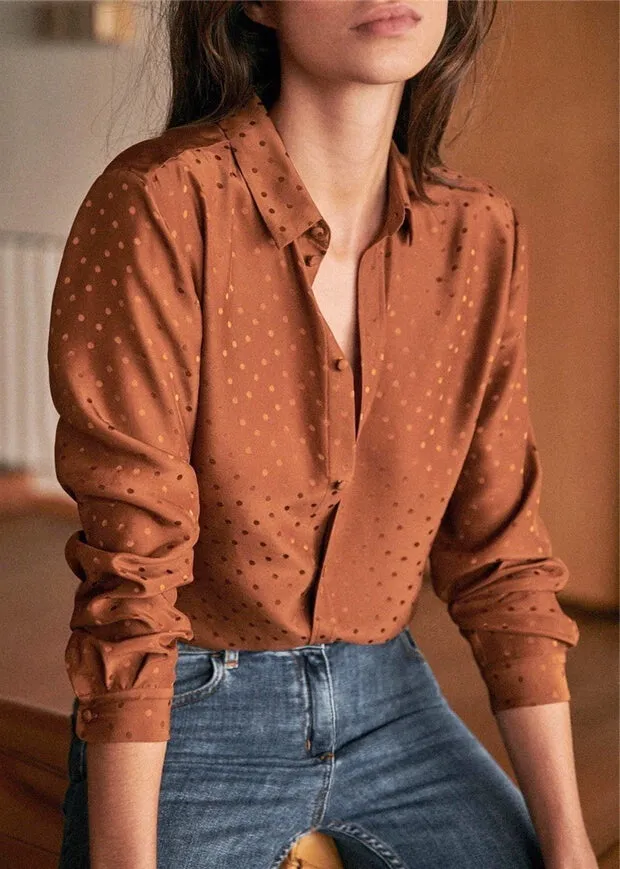 NoNothing |  Luxurious pure silk shirt ( 3 colors)