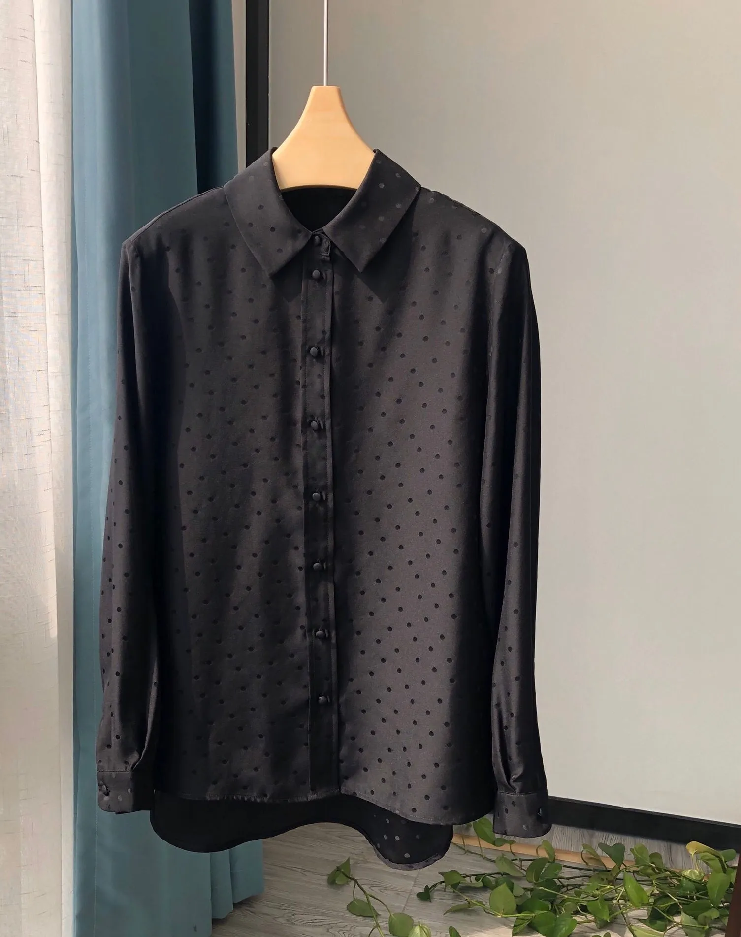 NoNothing |  Luxurious pure silk shirt ( 3 colors)