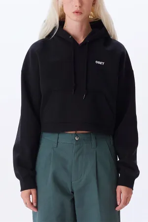 Obey Bold Logo Hood | Black