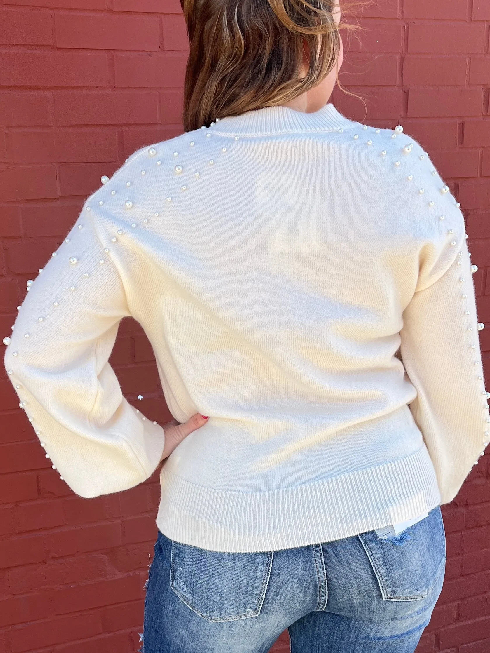 Pearl Girl Cozy Sweater