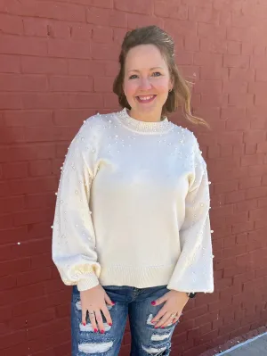 Pearl Girl Cozy Sweater