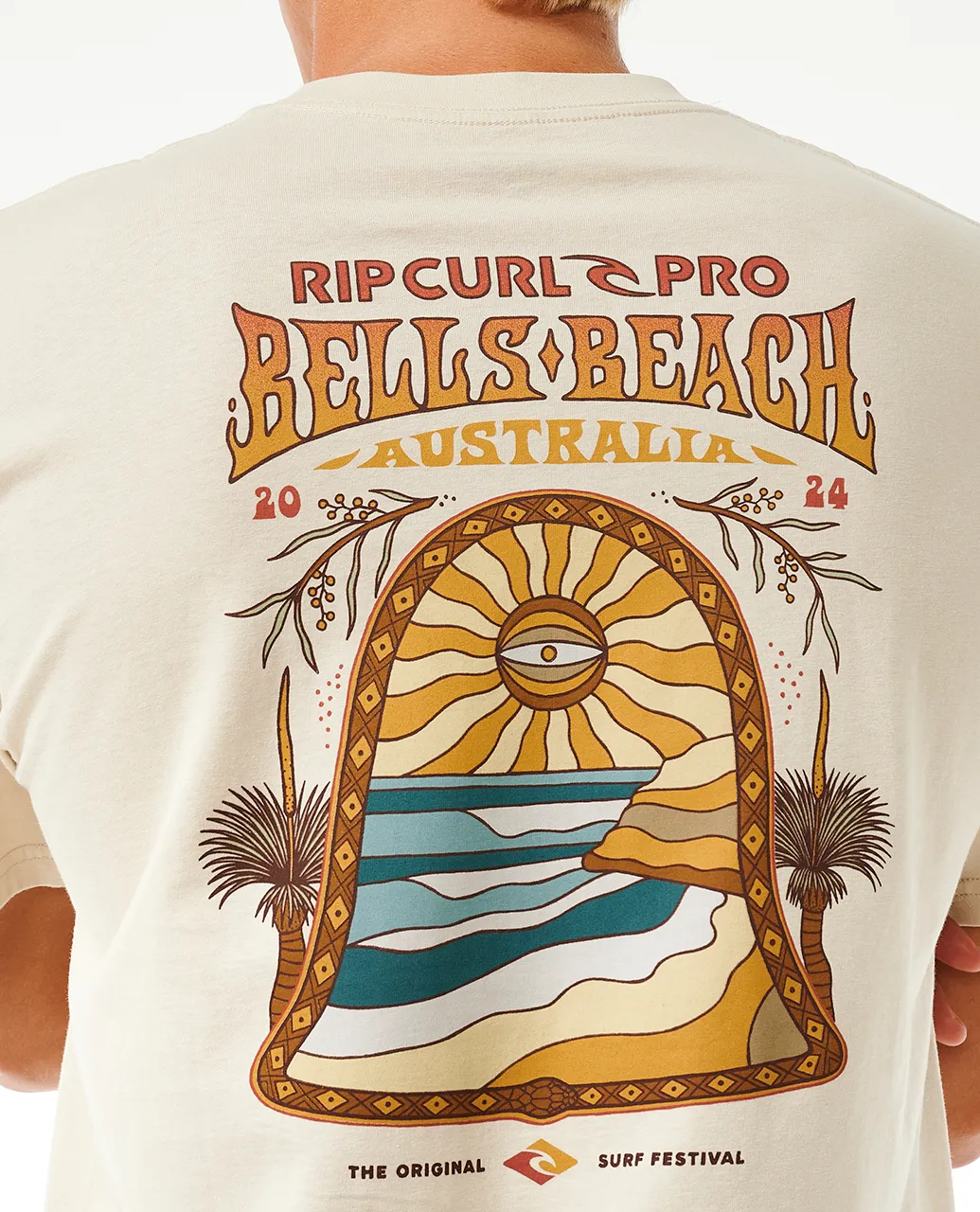Pro 24 Line Up T-Shirt in Vintage White