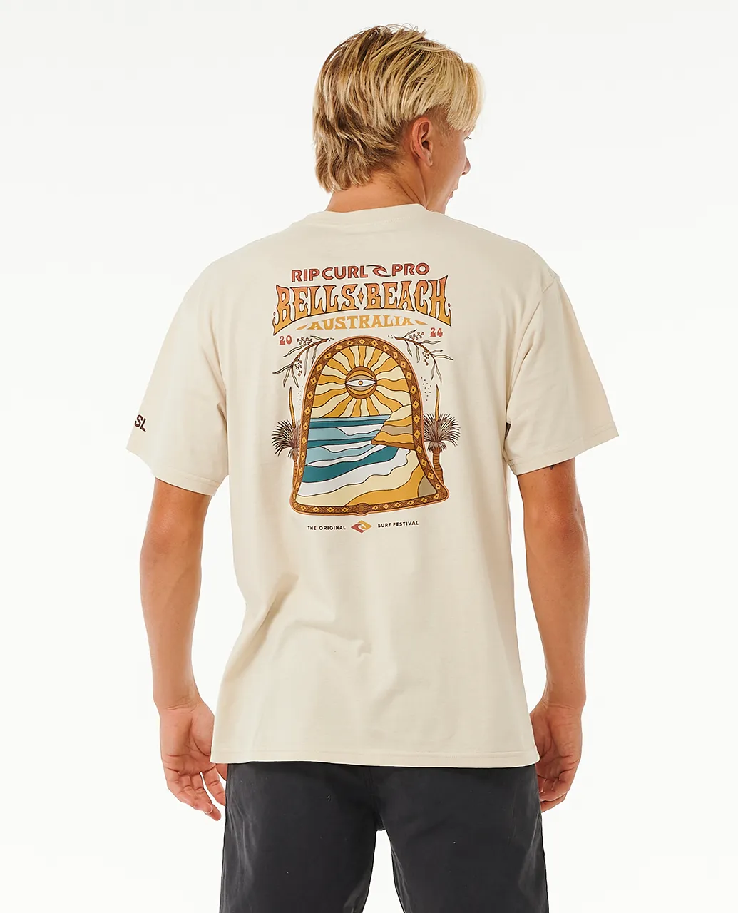 Pro 24 Line Up T-Shirt in Vintage White