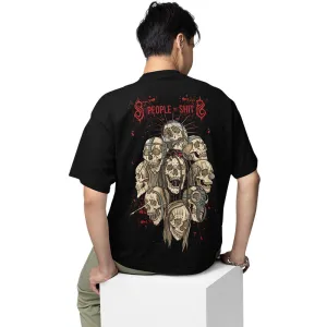 Slipknot Oversized T shirt - People Equal To Shit