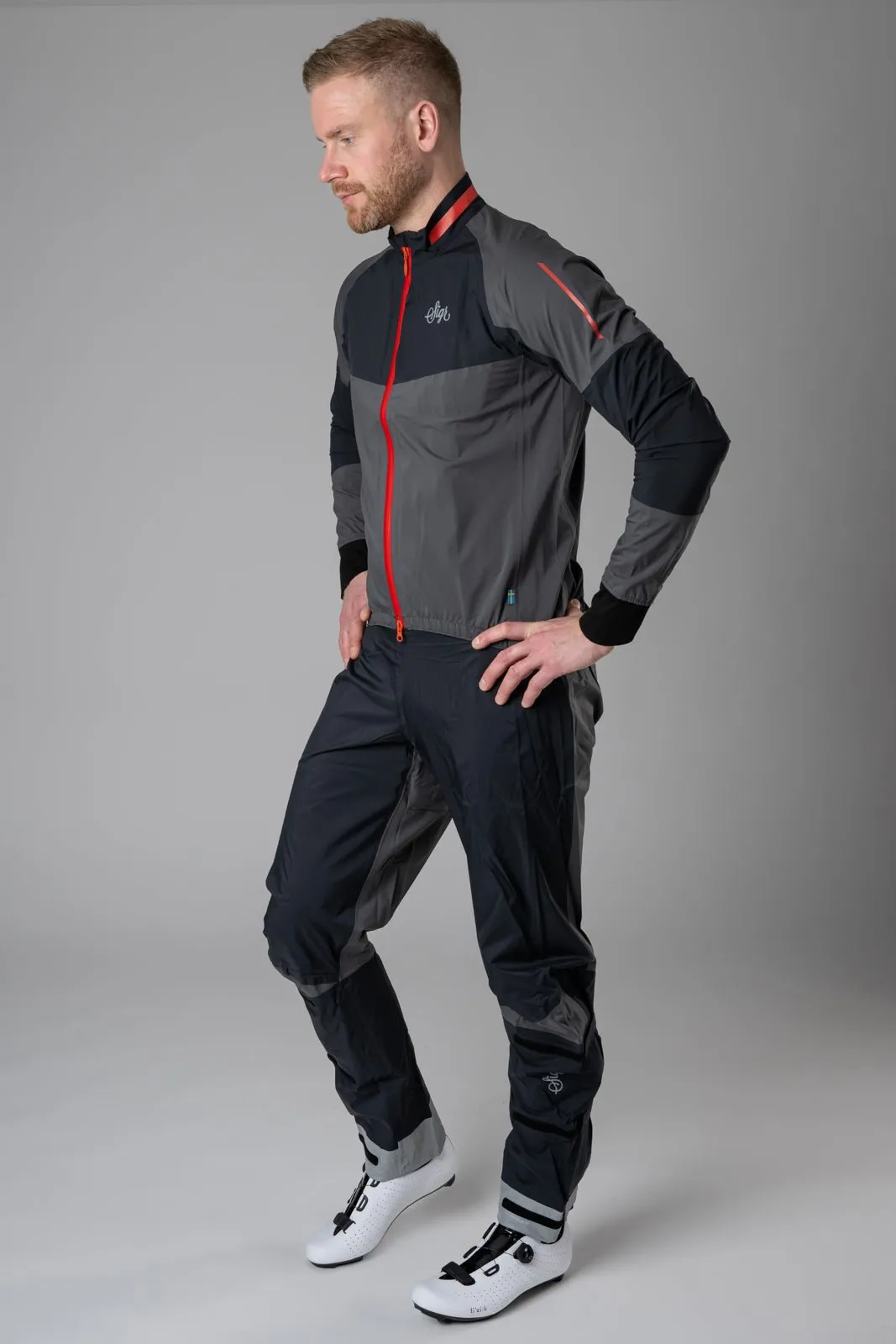 Västkusten Men's Cycling Rain Jacket: Waterproof, Breathable