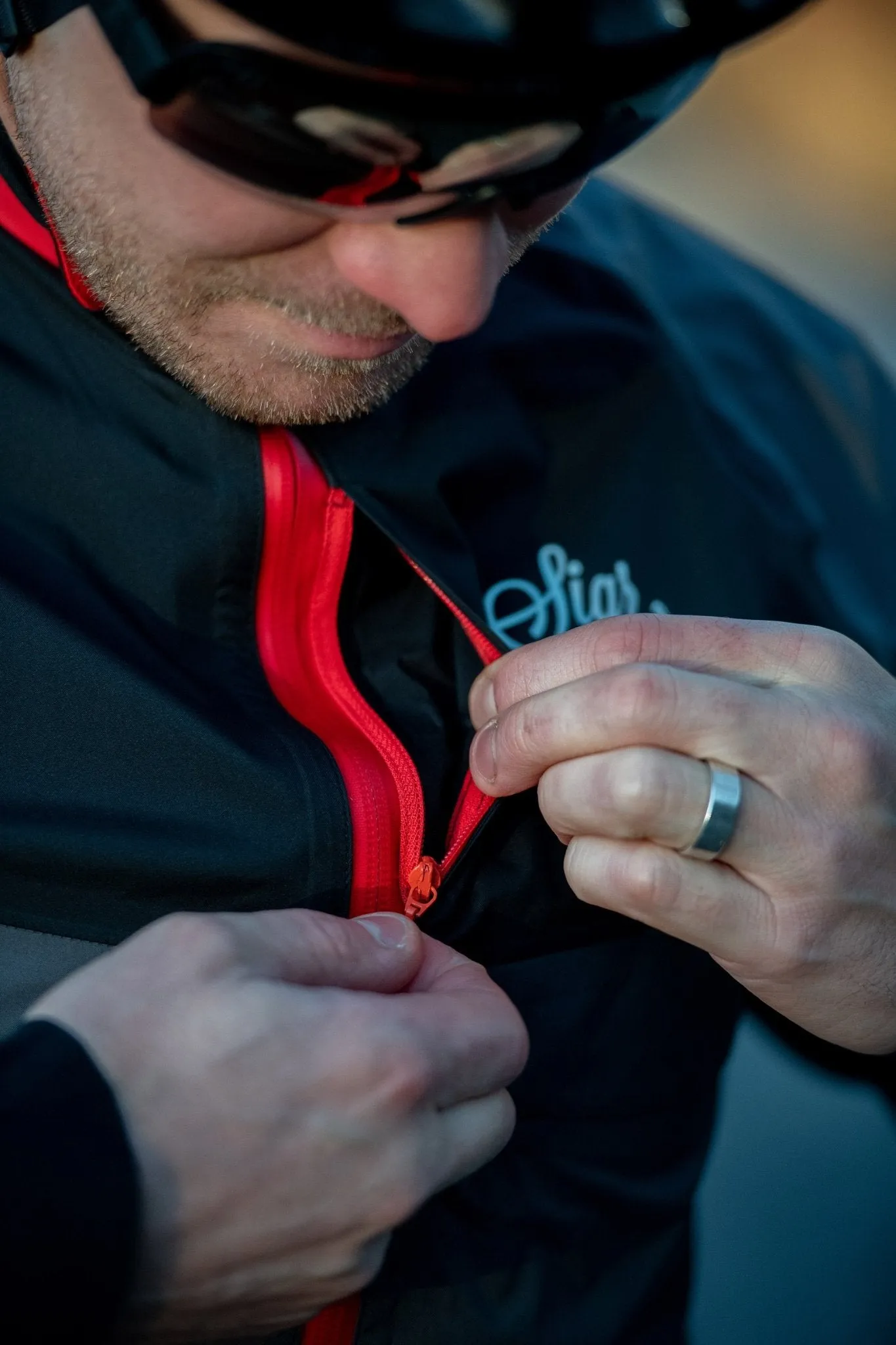 Västkusten Men's Cycling Rain Jacket: Waterproof, Breathable