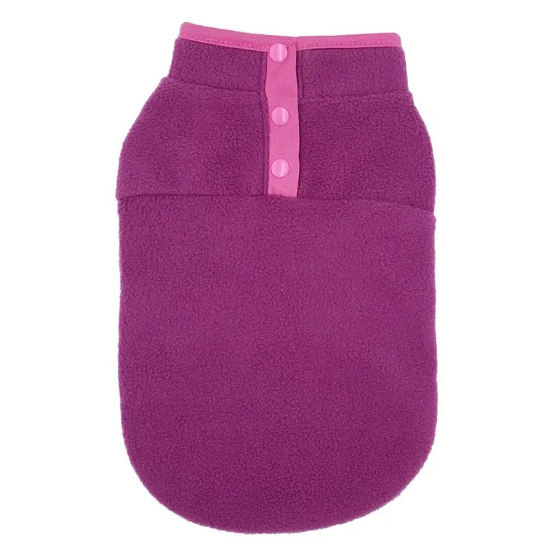 Warm Fleece Small Dog Vest Jacket