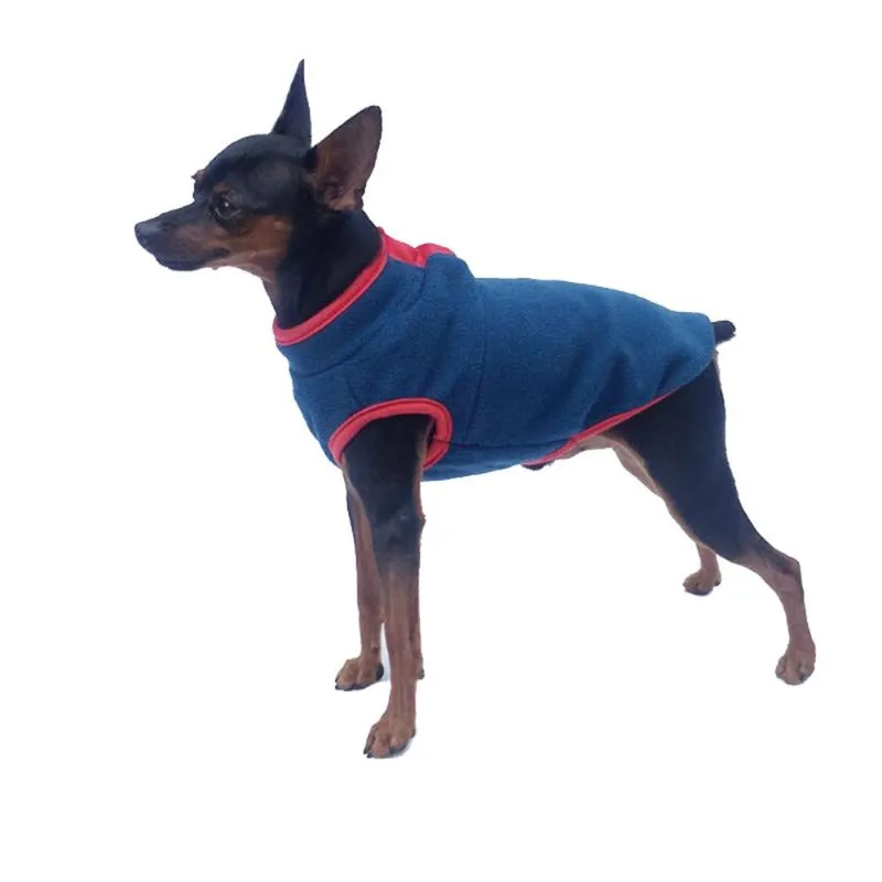 Warm Fleece Small Dog Vest Jacket