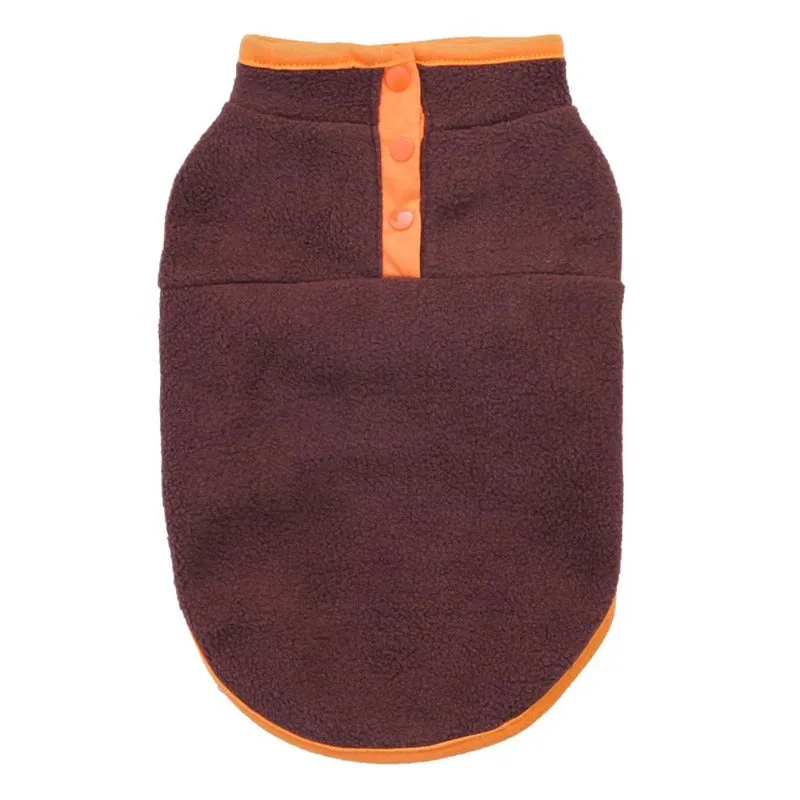 Warm Fleece Small Dog Vest Jacket