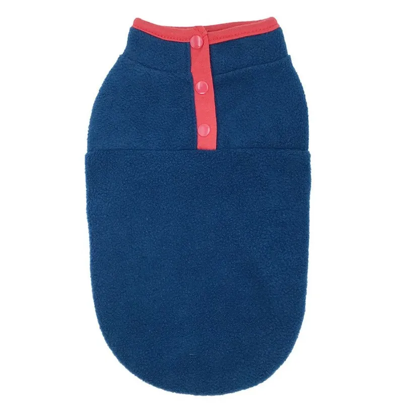 Warm Fleece Small Dog Vest Jacket