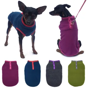 Warm Fleece Small Dog Vest Jacket