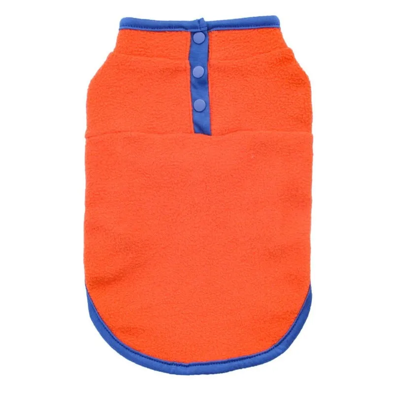 Warm Fleece Small Dog Vest Jacket