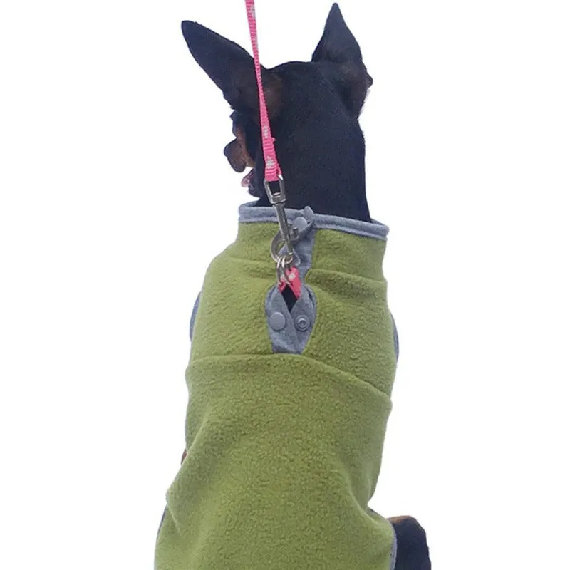 Warm Fleece Small Dog Vest Jacket